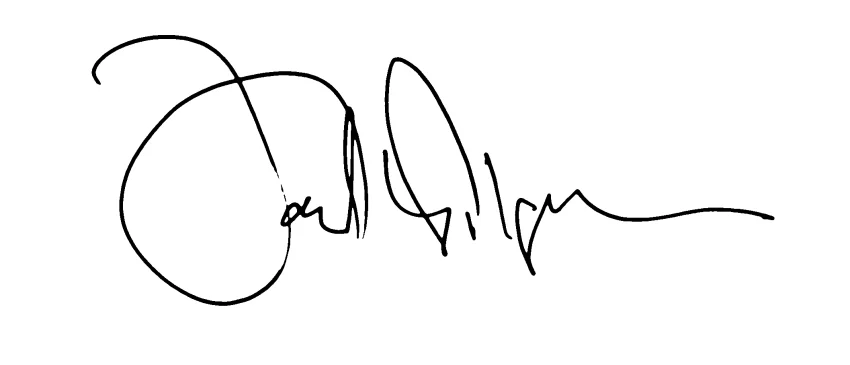 David Wilson signature